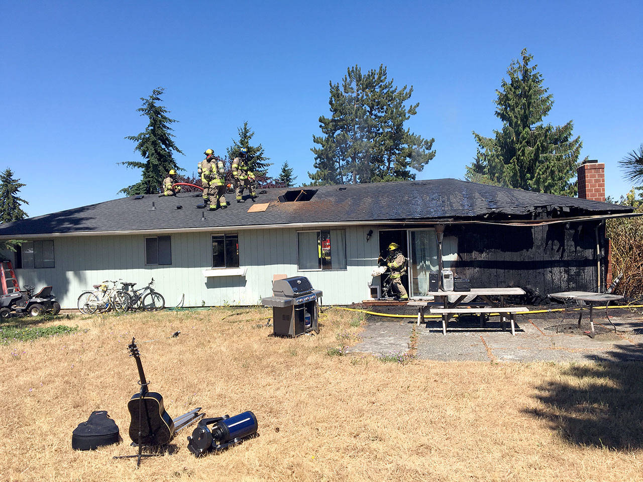 On Tuesday, Clallam County Fire District 3 responded to a report of a smoke investigation call at 50 Bennett Place. (Clallam County Fire District 3)