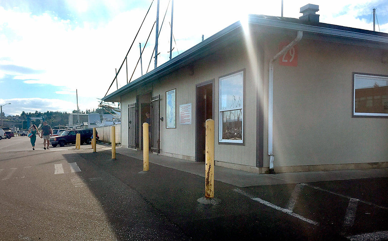 The Port of Port Townsend is currently collecting input from the community on the proposed renovations to the Boat Haven bathroom and laundry facilities. (Cydney McFarland\Peninsula Daily News)