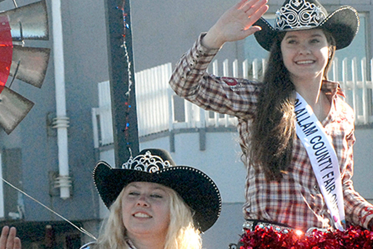Clallam County Fair Royalty float takes top prize in Port Angeles parade