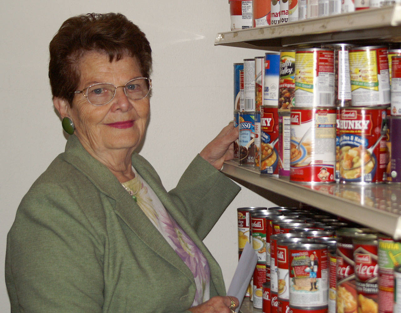 In 1992, Nina Fatherson was named Sequim Citizen of the Year for her dedication to those in need through the Sequim Food Bank. She recently died after a struggle with cancer. (Olympic Peninsula News Group file)