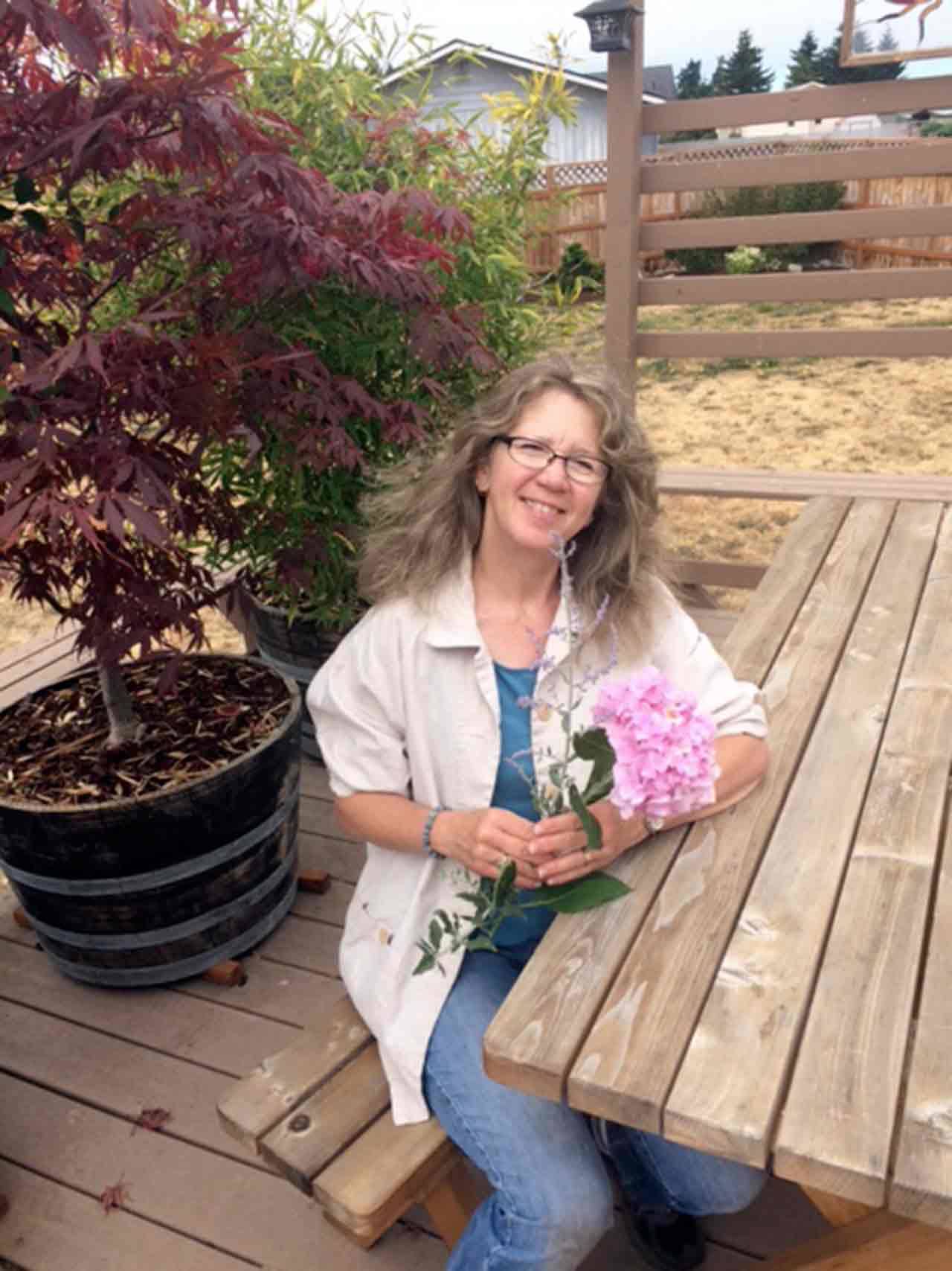 Master Gardener Cathy Wagner will talk about flower arranging this Saturday in Sequim.