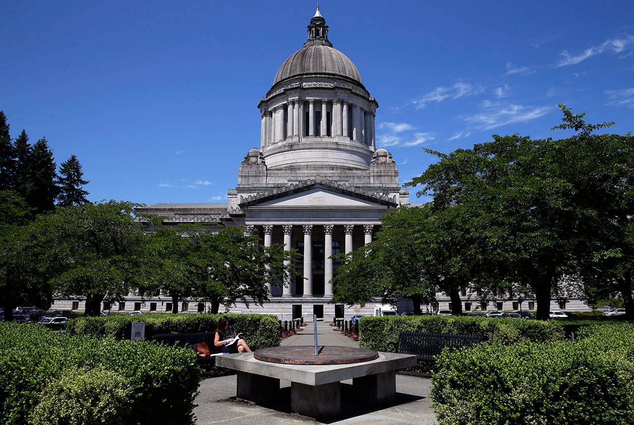 The Legislative Building at the Capitol in Olympia. (The Associated Press)