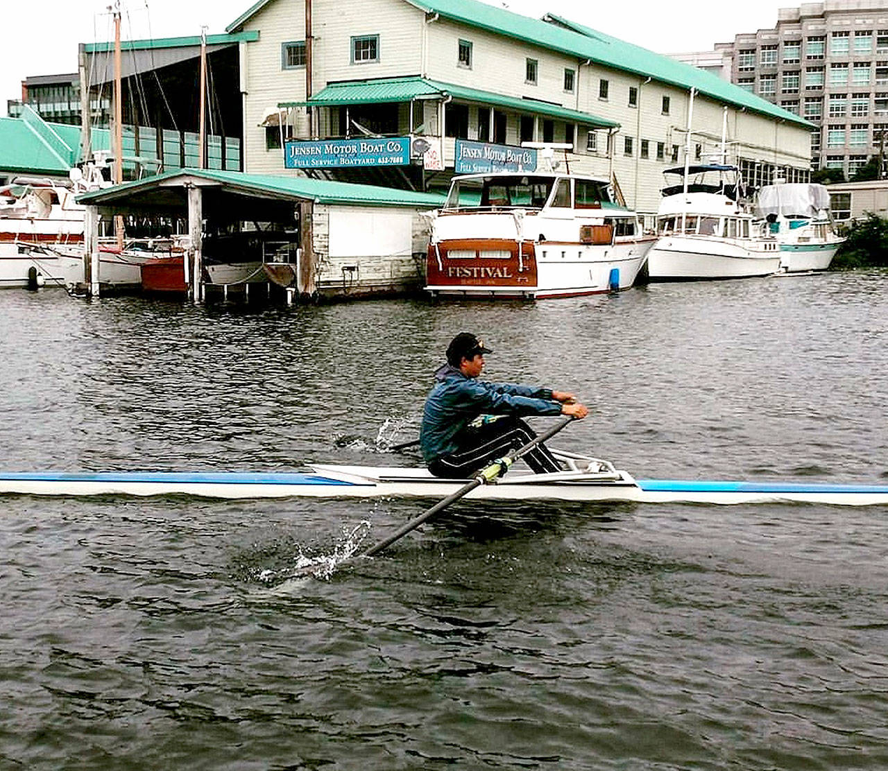 Nathan Mishler, a member of the Olympic Peninsula Rowing Association, will compete at the 2017 World RowingChampionships in Sarasota-Bradenton, Fla., beginning Friday.