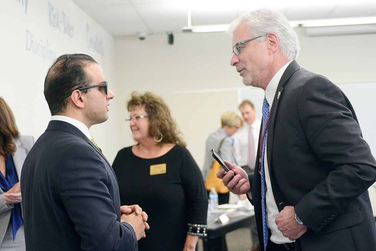 Lieutenant governor visits Clallam: More opportunities for students among topics discussed