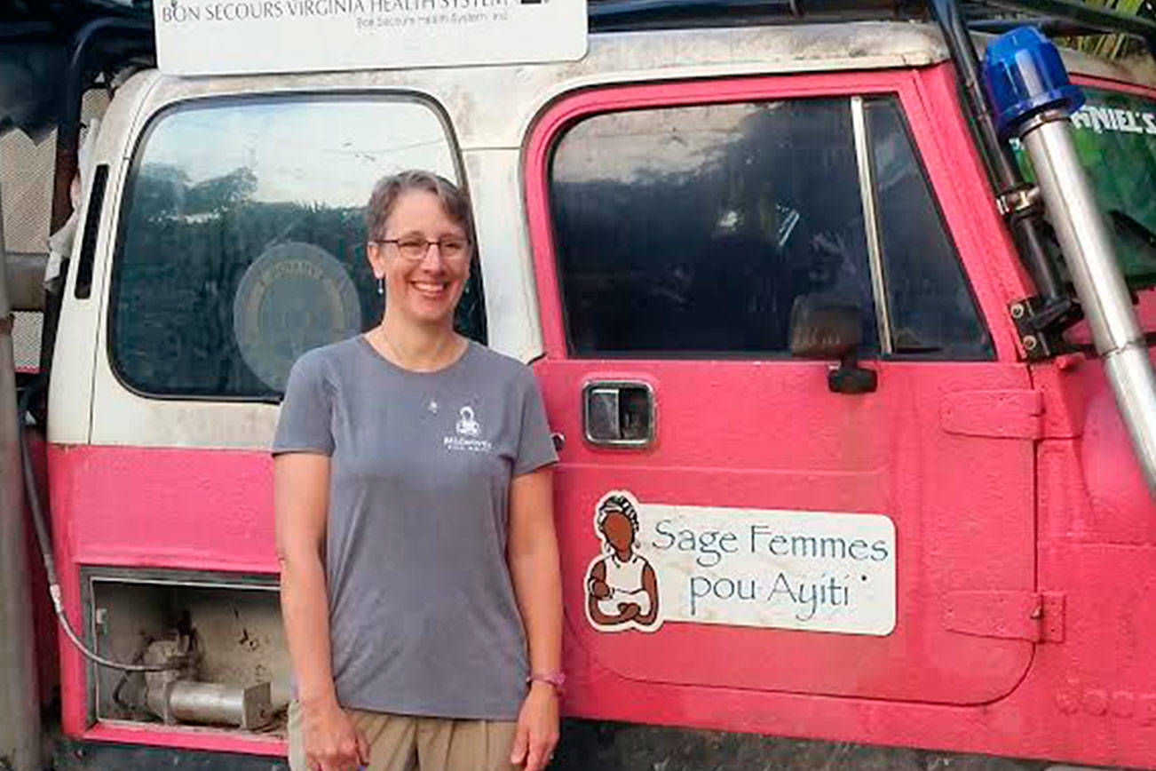 Sequim woman tells of volunteering in Haiti during hurricane