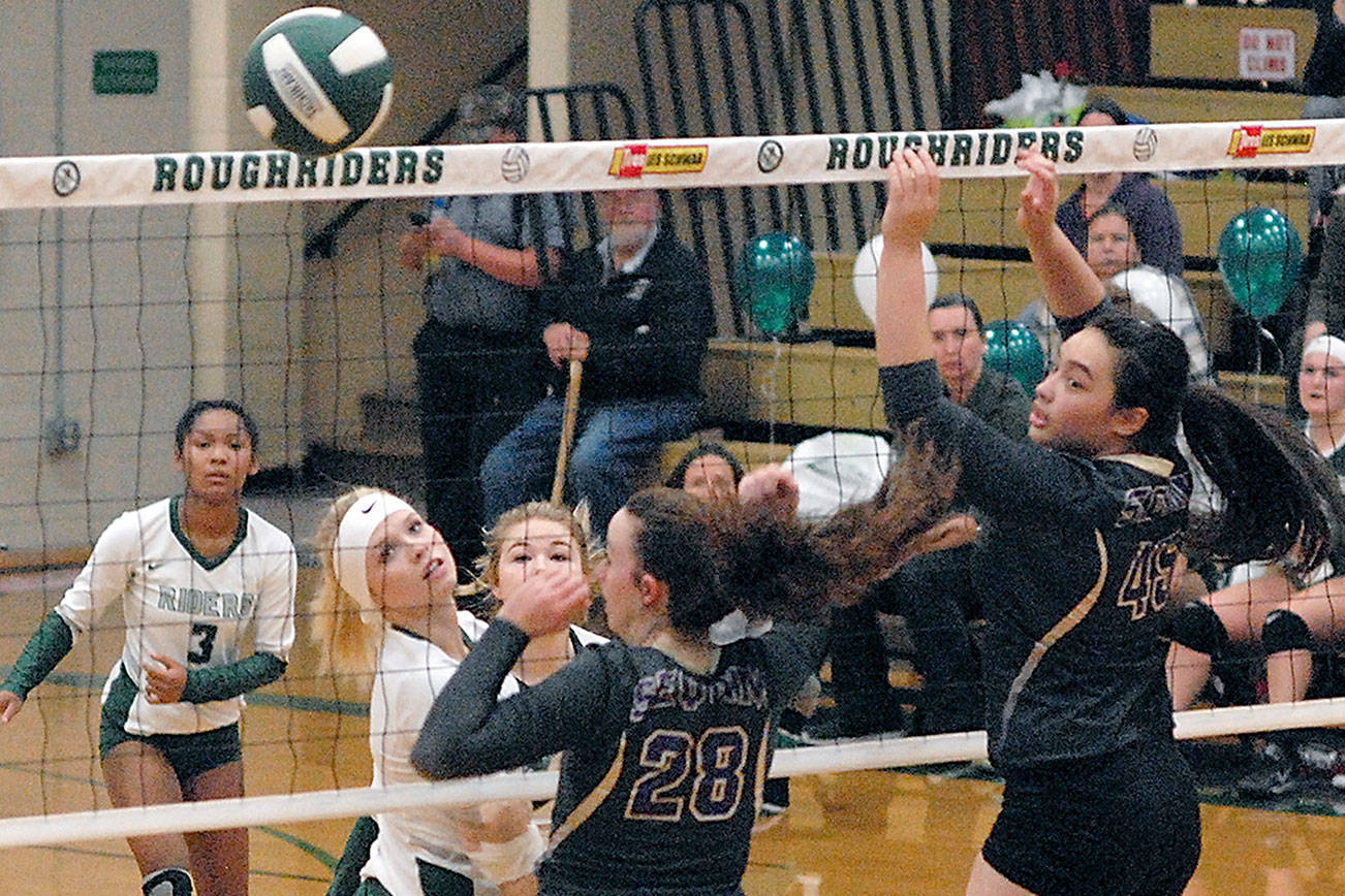 PREP SPORTS ROUNDUP: Sequim spikers sweep rival Port Angeles