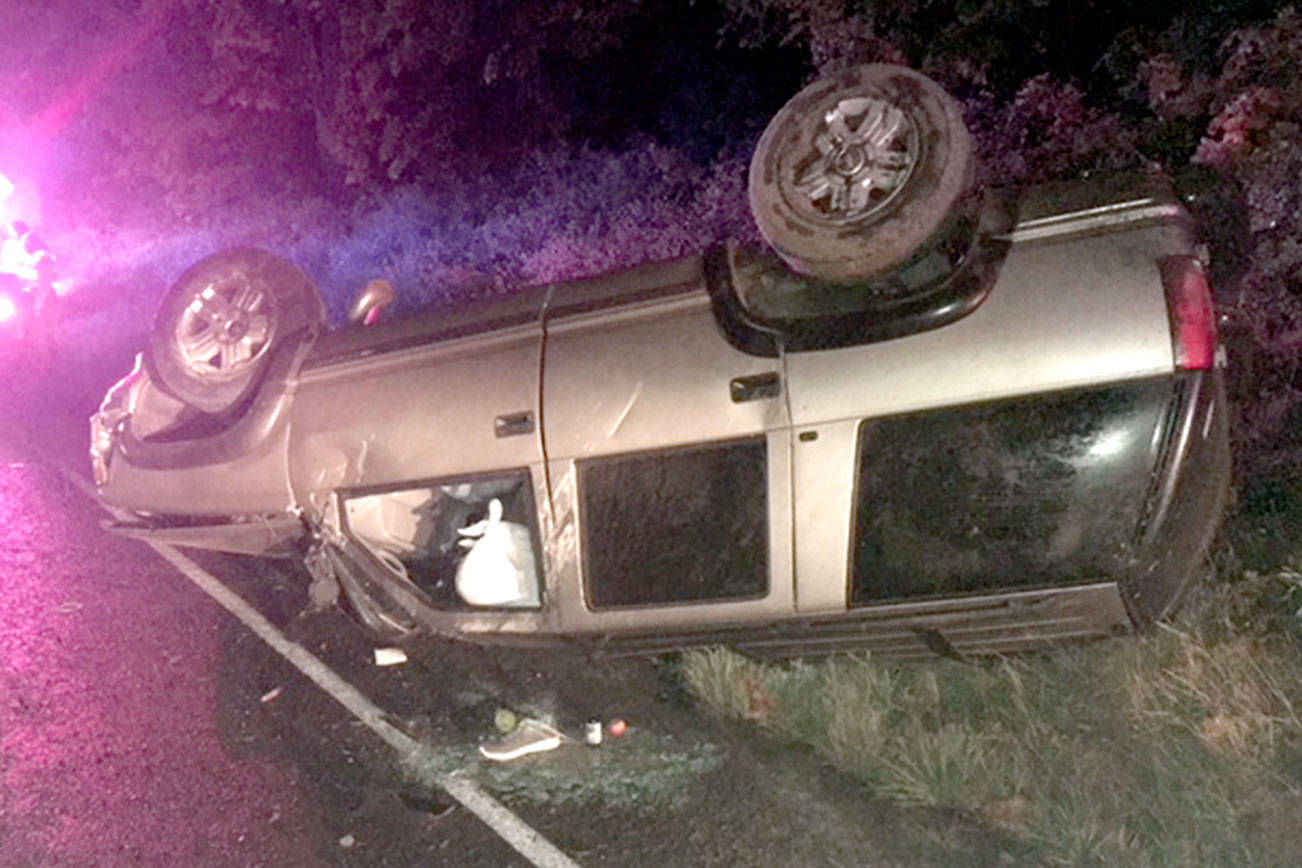 Woman in rollover wreck on state Highway 112
