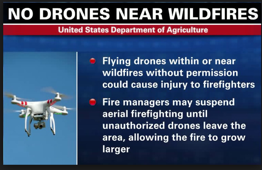 Sen. Cantwell warns hobbyists' drones hampering firefighting efforts