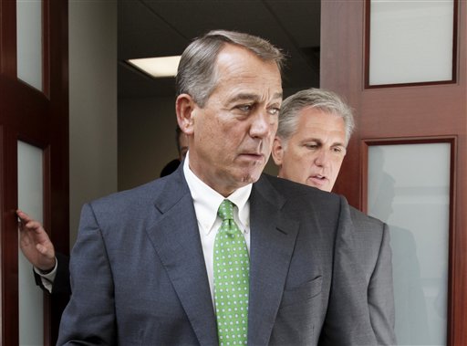 House Speaker John Boehner of Ohio