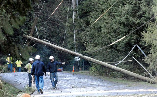Friday Clallam PUD Responding To Multiple Power Outages Peninsula 
