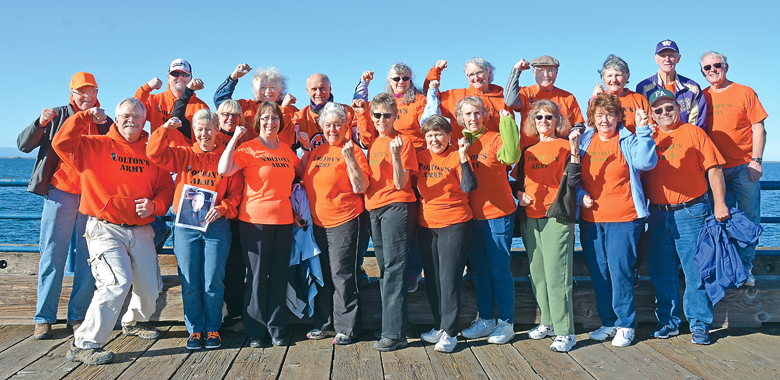 Port Angeles team members will be climbing the Columbia Tower on March 22 to raise money for blood cancer research. Team members pictured include