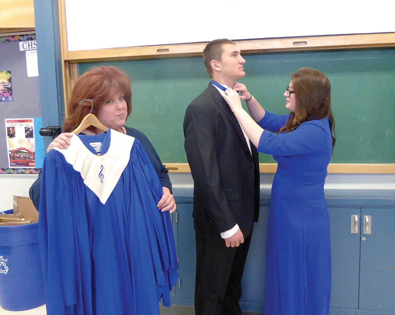 Chimacum High School choir teacher Laura Lorentzen