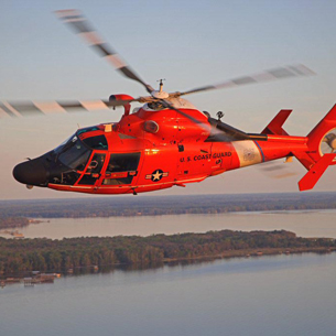 Coast Guard MH-65 Dolphin helicopter. (U.S. Coast Guard)