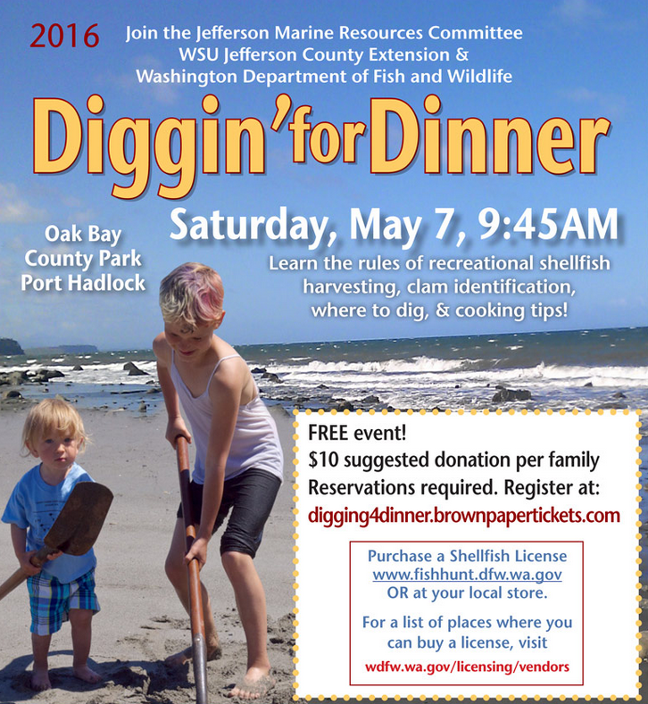 WEEKEND Port Hadlock program will instruct on how to safely harvest