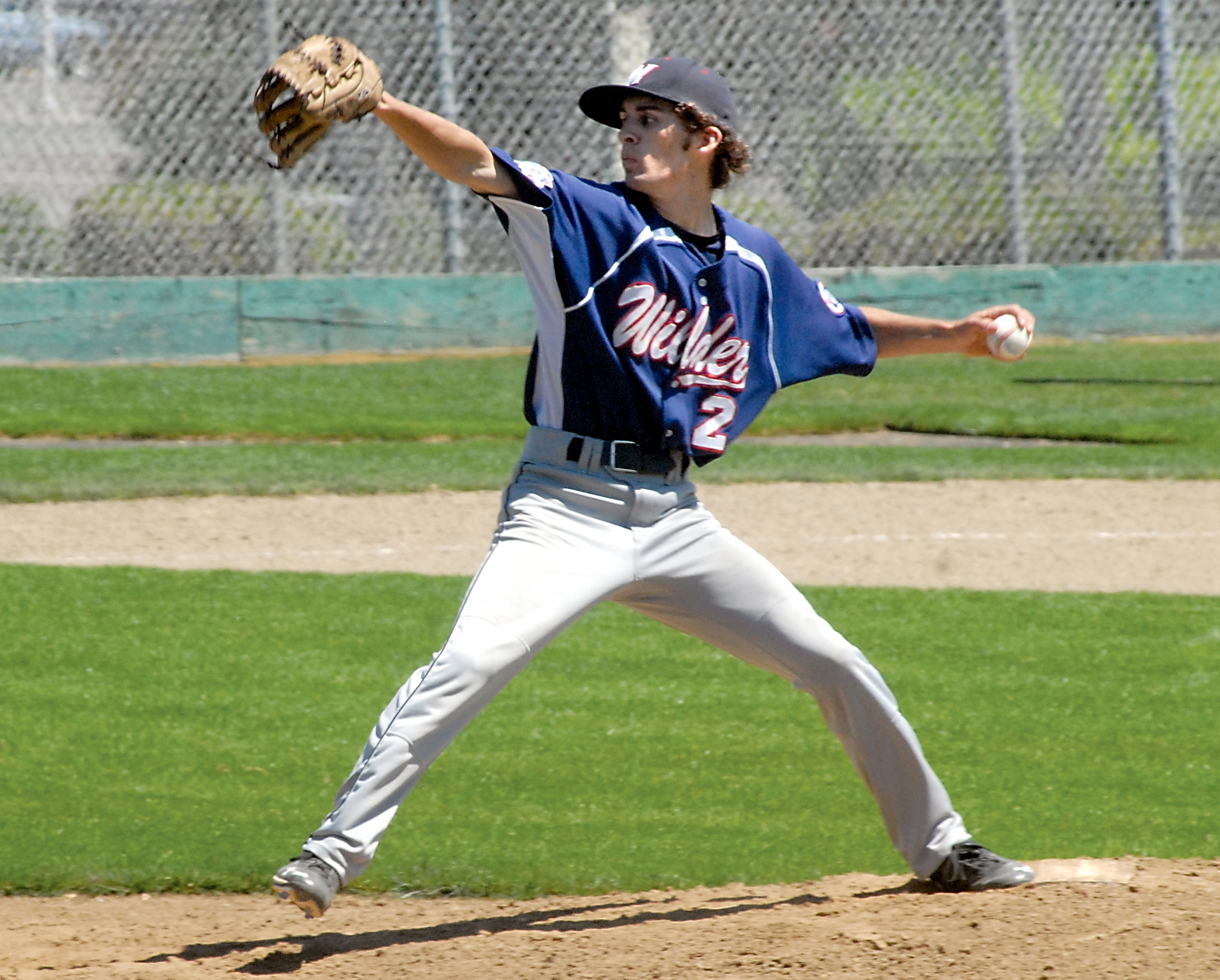Wilder Baseball's Tanner Rhodefer pitches against the Northwest Blaze last week. Wilder hosts the Firecracker Classic today through Sunday at Civic Field. Keith Thorpe/Peninsula Daily News