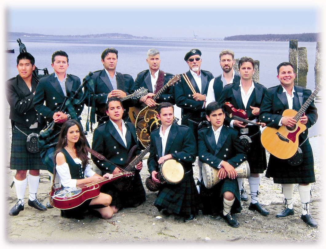 The Lobo del Mar Celtic music and dance troupe will arrive at Coyle's community center for a matinee performance Sunday. ()