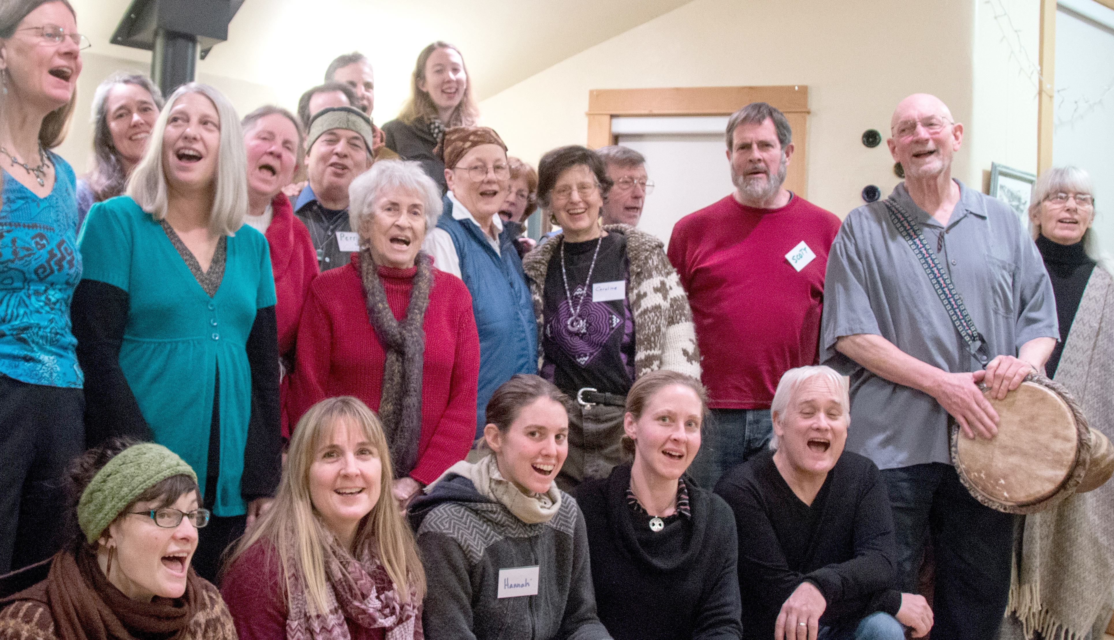 The PT Songlines choir will host a participatory concert this Saturday night at Port Townsend's Cotton Building. ()
