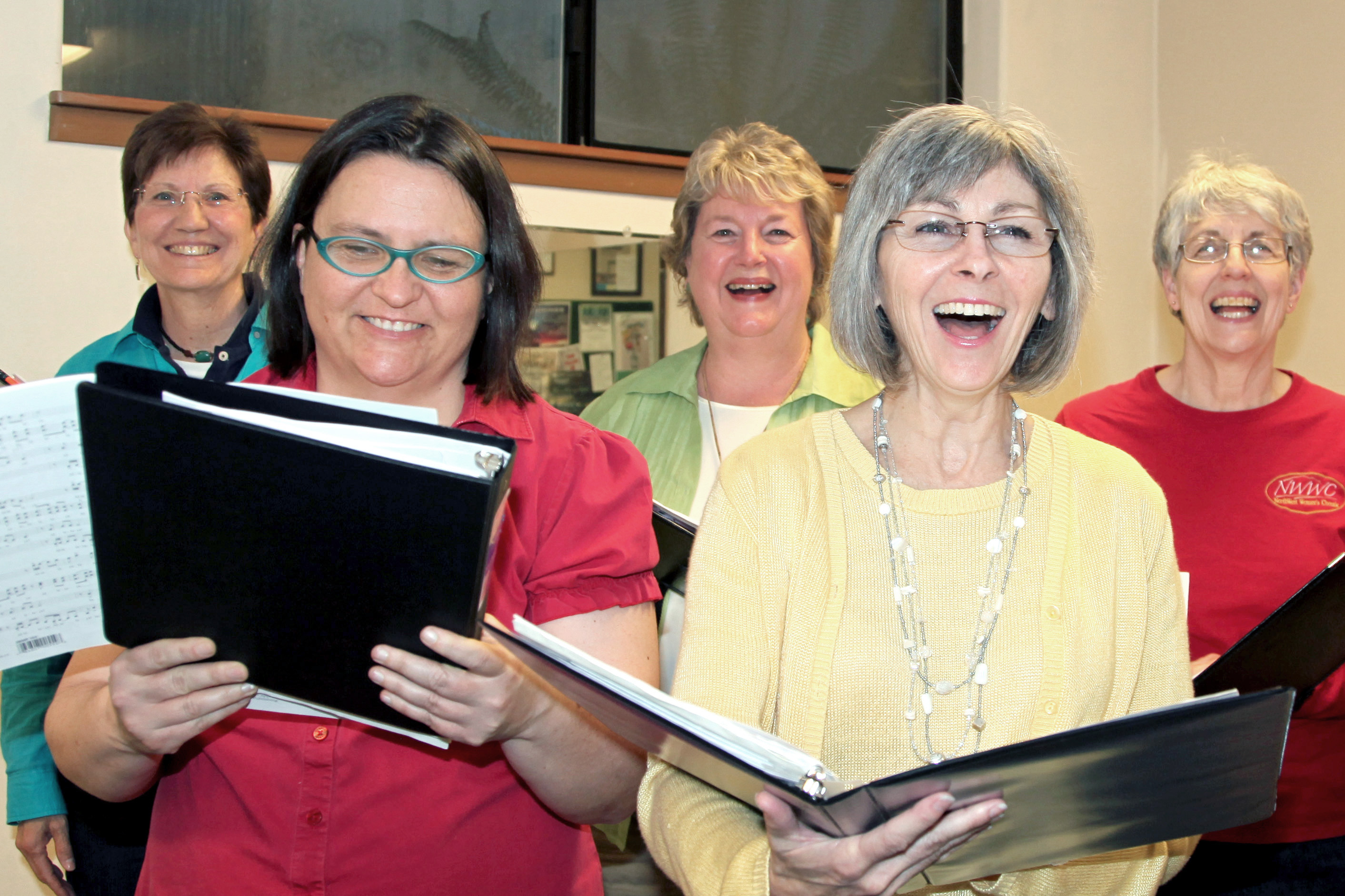 The NorthWest Women's Chorale at this evening will present their spring concert