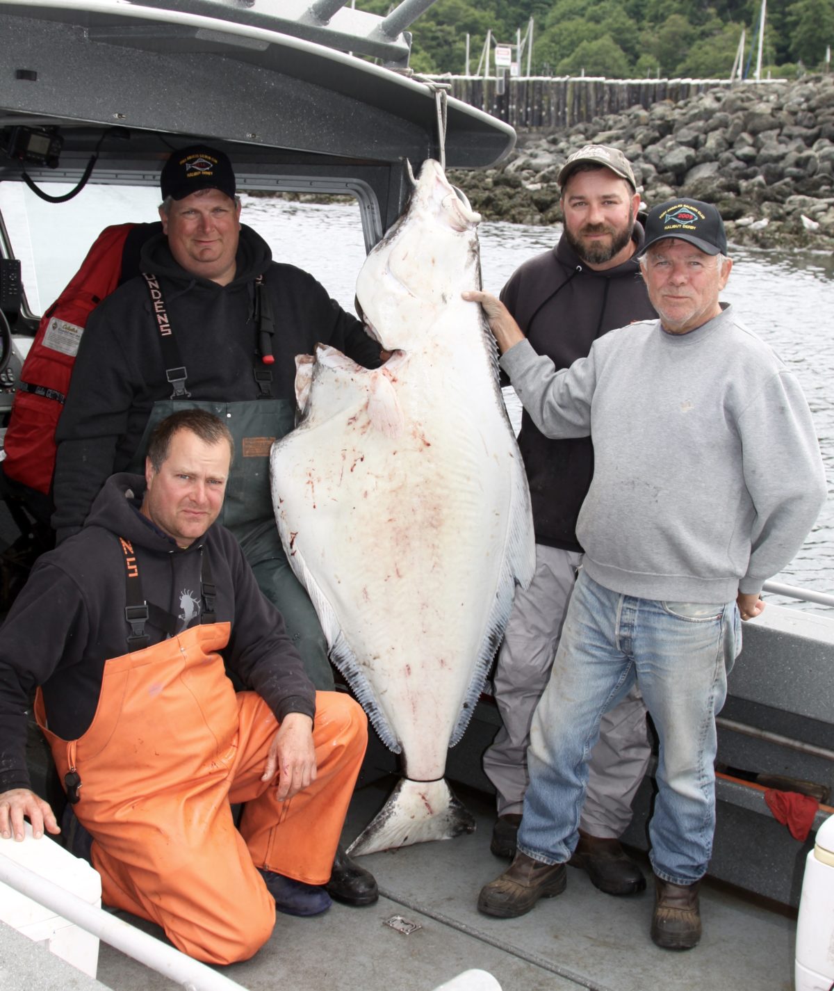 UPDATED 143pound halibut takes 5,000 top prize at Port Angeles