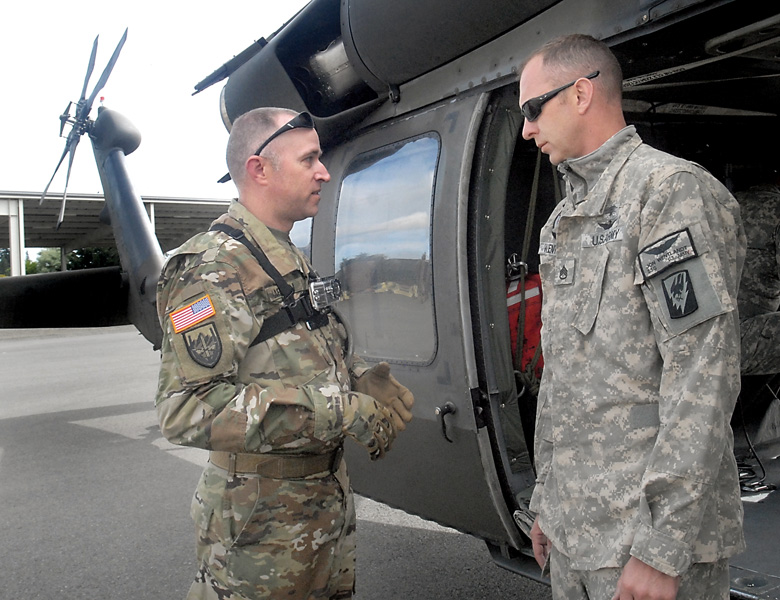 U.S. Army National Guard Staff Sgt. Rick Larsen