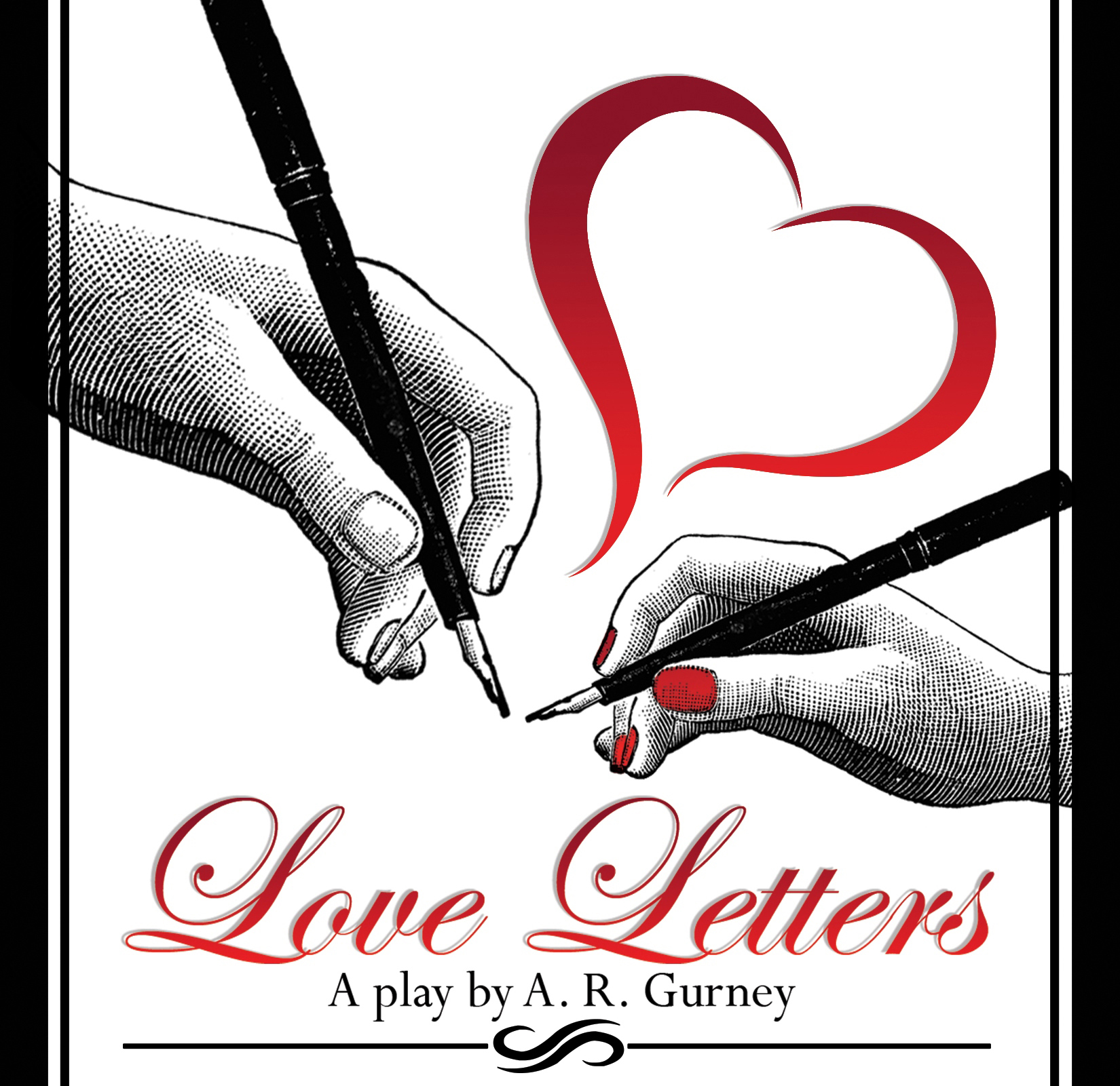 The play Love Letters will stage Tuesday at the Northwind Arts Center