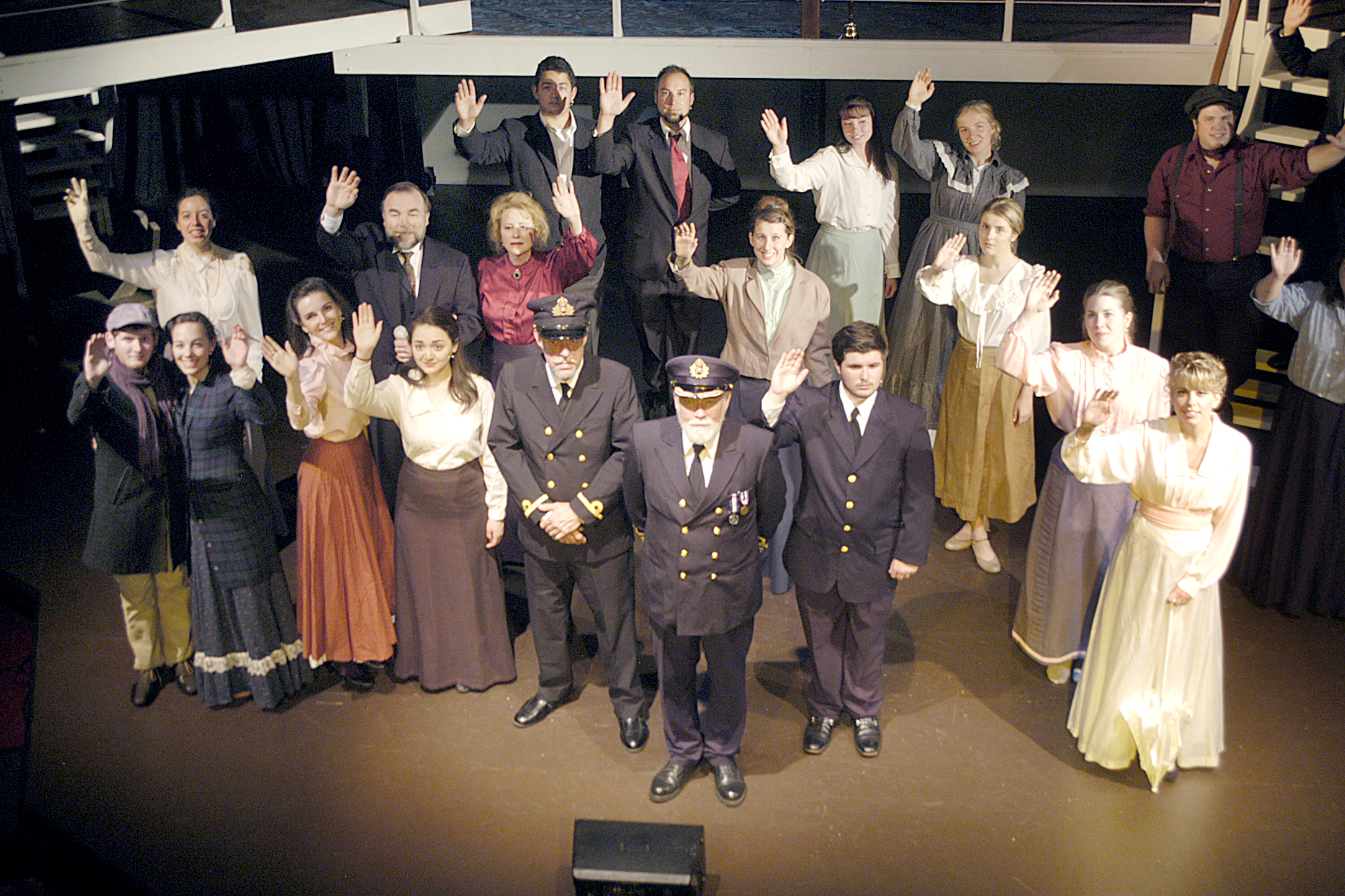 “Titanic: The Musical” opens at 7:30 this evening at the Port Angeles Community Playhouse