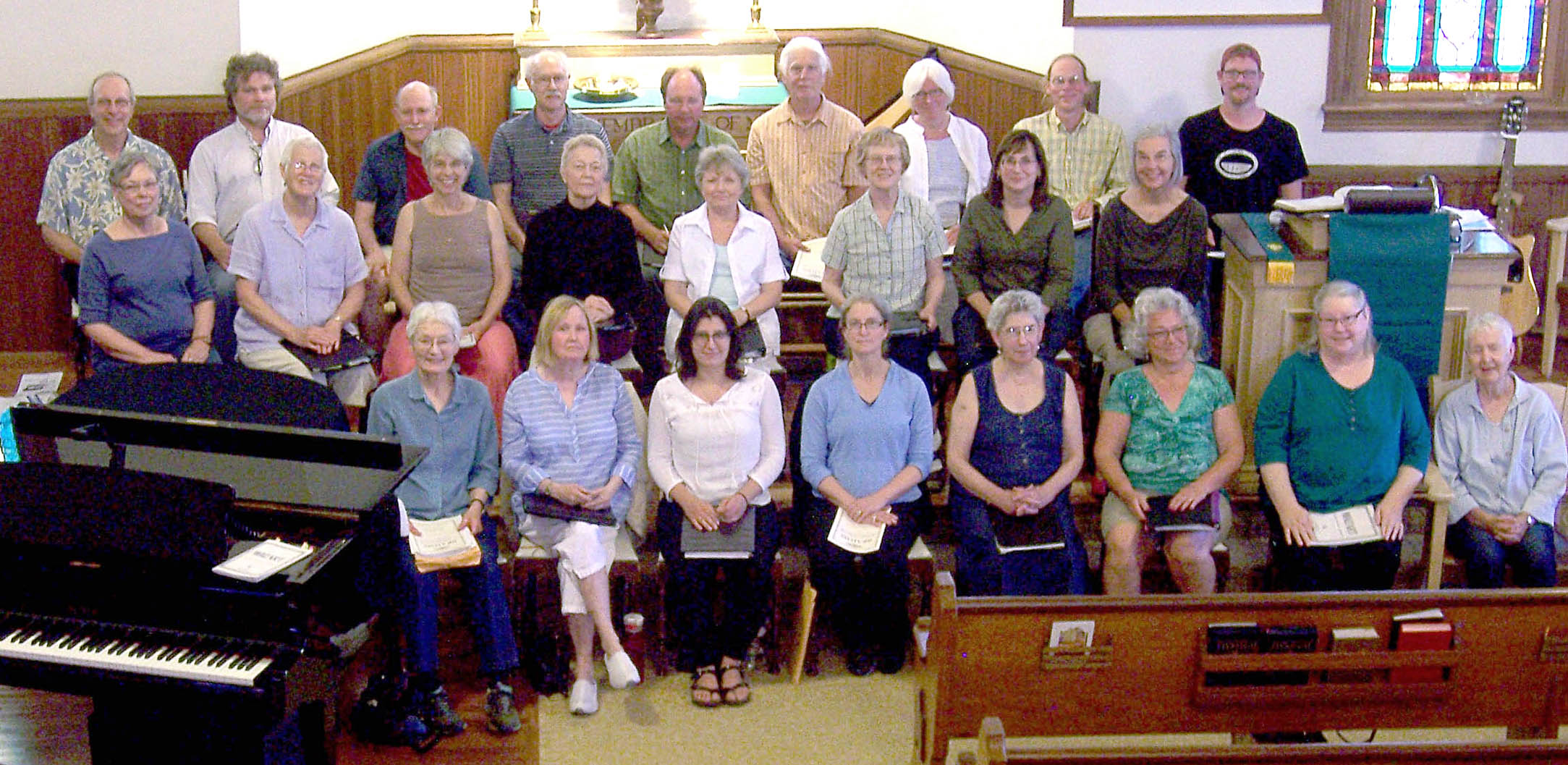 The Summertime Singers at 7 p.m. Thursday will be the featured guests of the ongoing Candlelight Concert Series at Trinity United Methodist Church