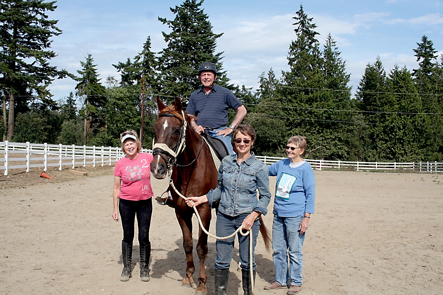Professional Association of Therapeutic Horsemanship-certified instructor Mary Craft-Nepute