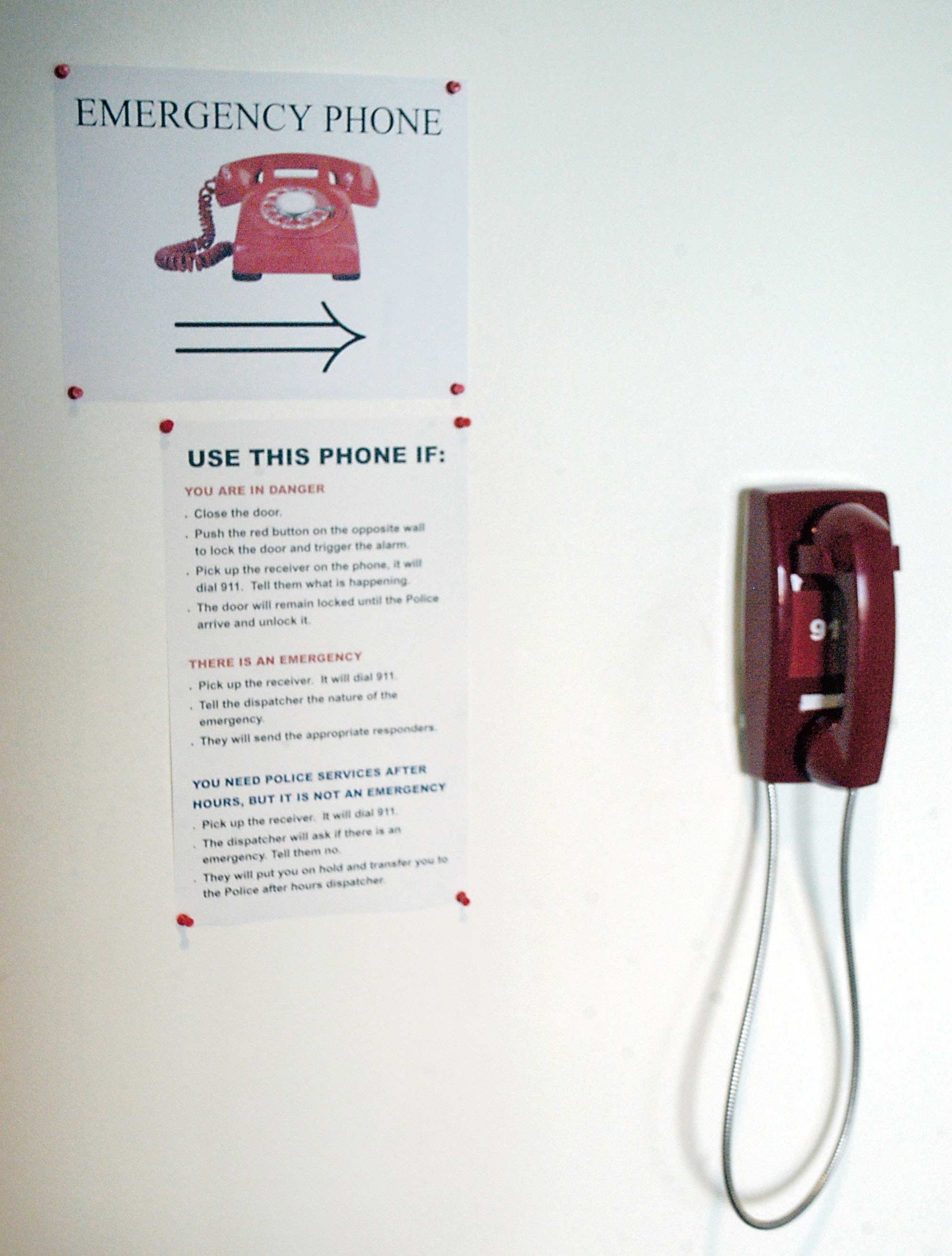 Sequim residents who feel threatened or unsafe now have access to a locked safe room monitored by police.  Chris McDaniel/Peninsula Daily News