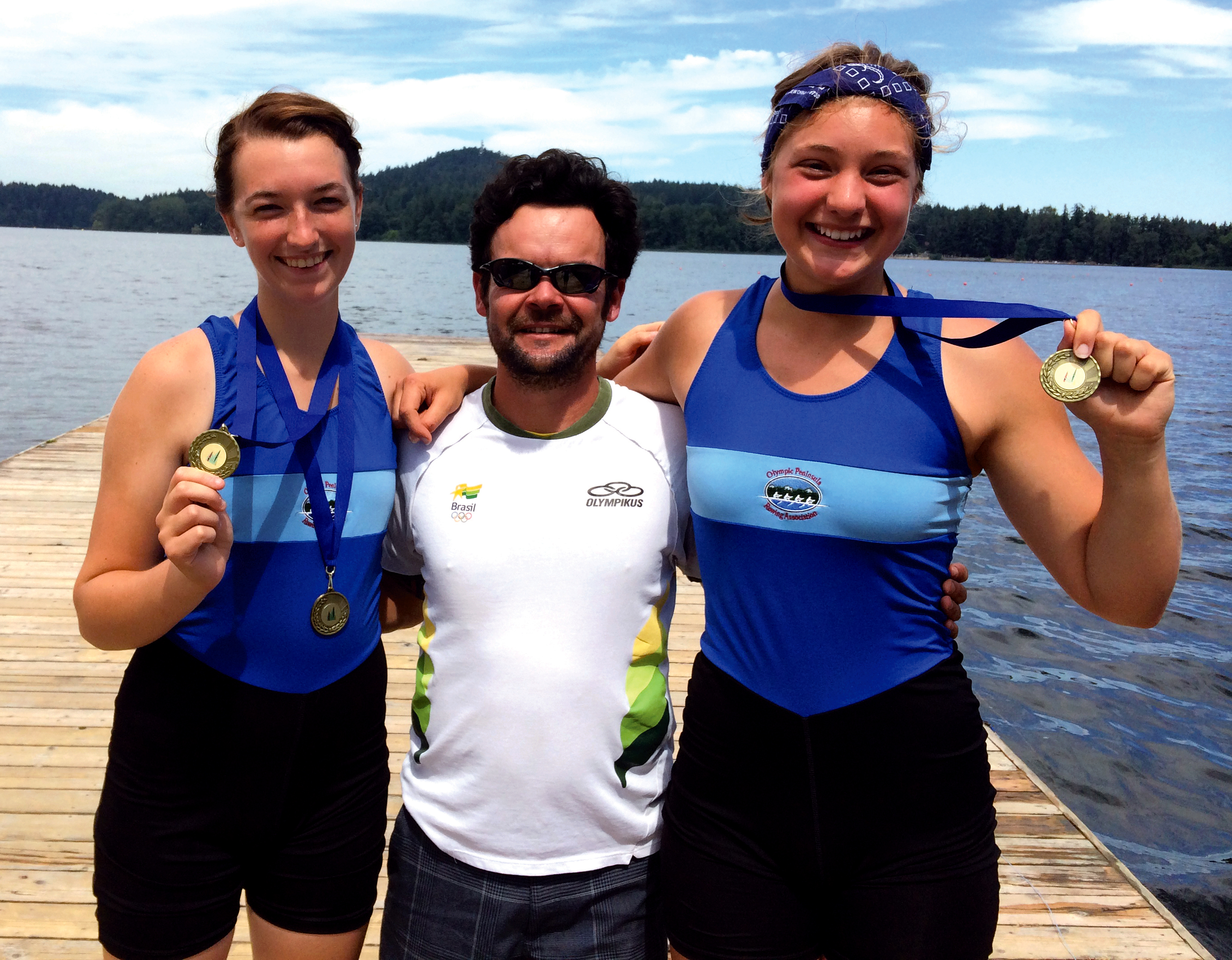 Olympic Peninsula Rowing Association coach Rodrigo Rodrigues