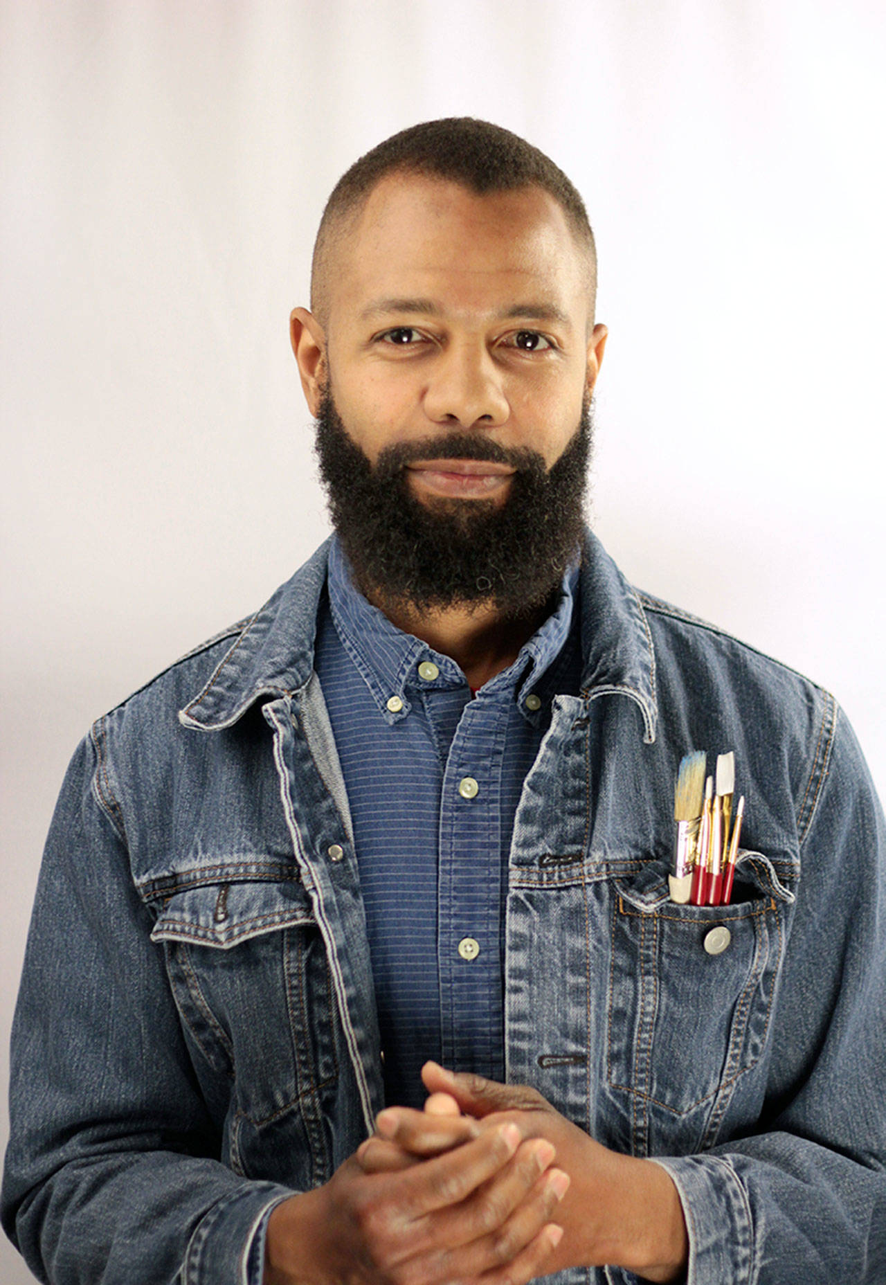 Author and artist Javaka Steptoe will lead librarygoers through an interactive art workshop at the Port Angeles Library on Thursday evening. (Javaka Steptoe)