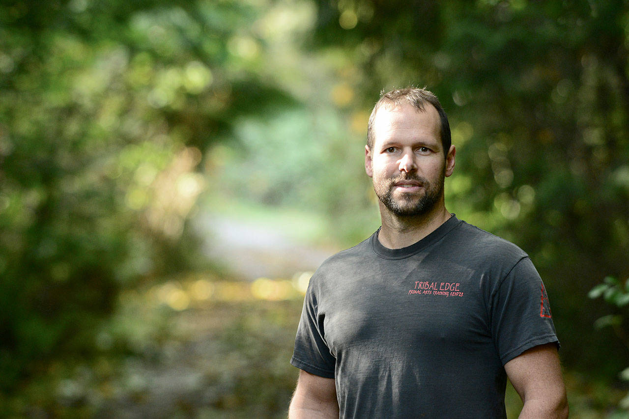 Ben Sanford, founder and director of Tribal Edge. (Jesse Major/Peninsula Daily News)