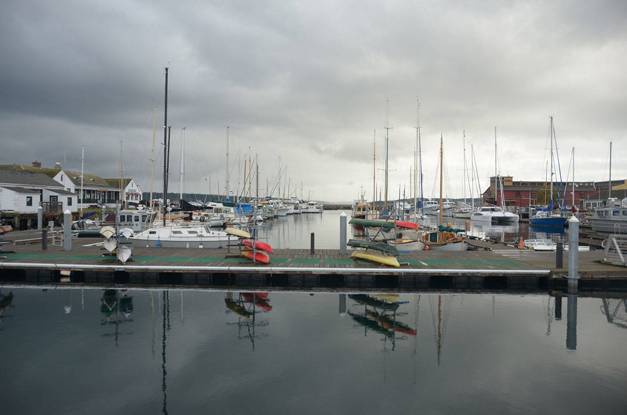 Port commissioners were updated on the possibility of combining the port’s comprehensive scheme and strategic plan and the removal of a sailboat from Point Hudson at the director’s update Wednesday. (Cydney McFarland/Peninsula Daily News)