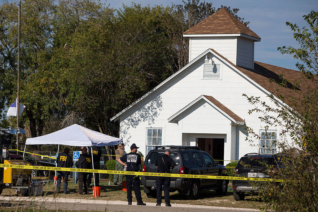 26 killed in church attack in Texas’ deadliest mass shooting