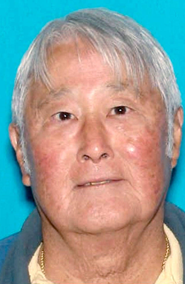 Stanley Okumoto, who has been missing from Kitsap County.