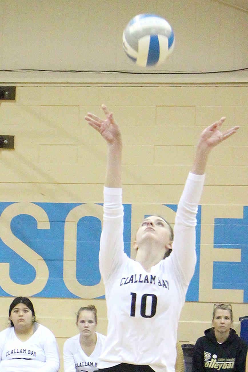 AREA SPORTS BRIEFS: Clallam Bay’s Wonderly heads up North Olympic League all-league volleyball team