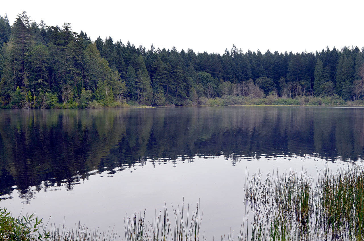 Clallam County has passed a resolution supporting funding for a multipurpose trail at Anderson Lake State Park as an addition to the Olympic Discovery Trail. (Peninsula Daily News file)