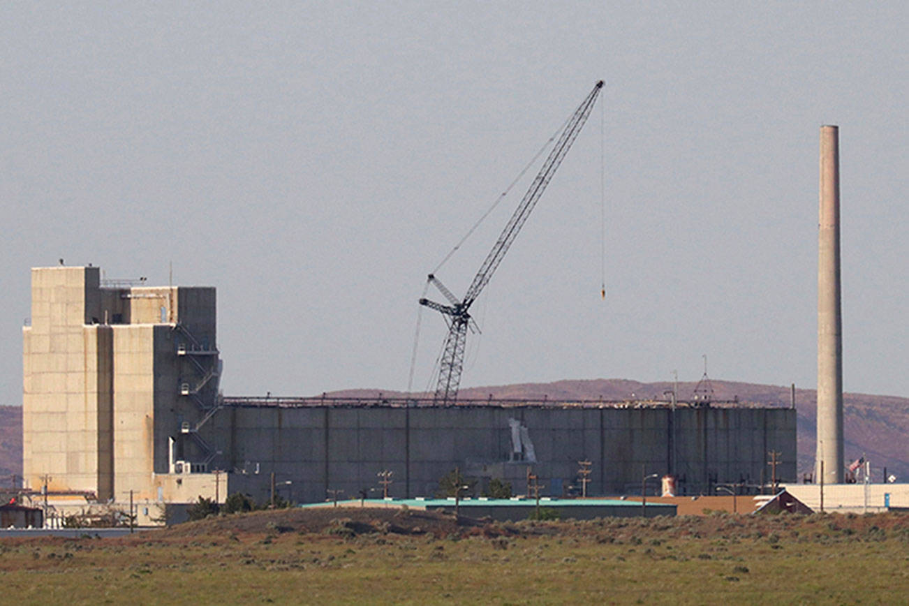 Nuclear sludge at Washington state site put in safer storage
