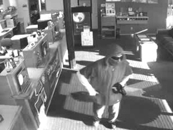 Bank security cameras captured this photo of the robber. Jefferson County Sheriff's Office