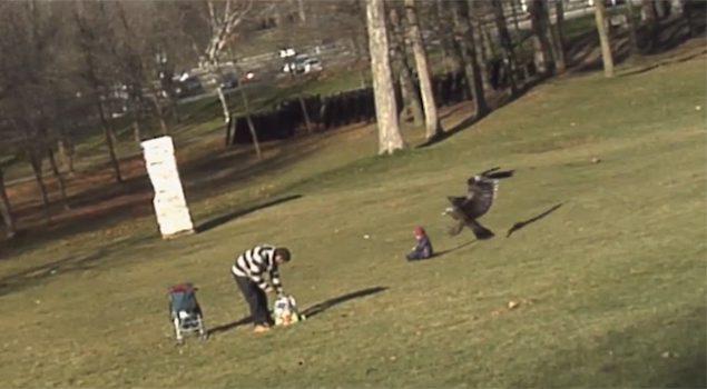 It's all an animation.  As of Thursday evening this fake had gotten 21 million YouTube views. The Associated Press