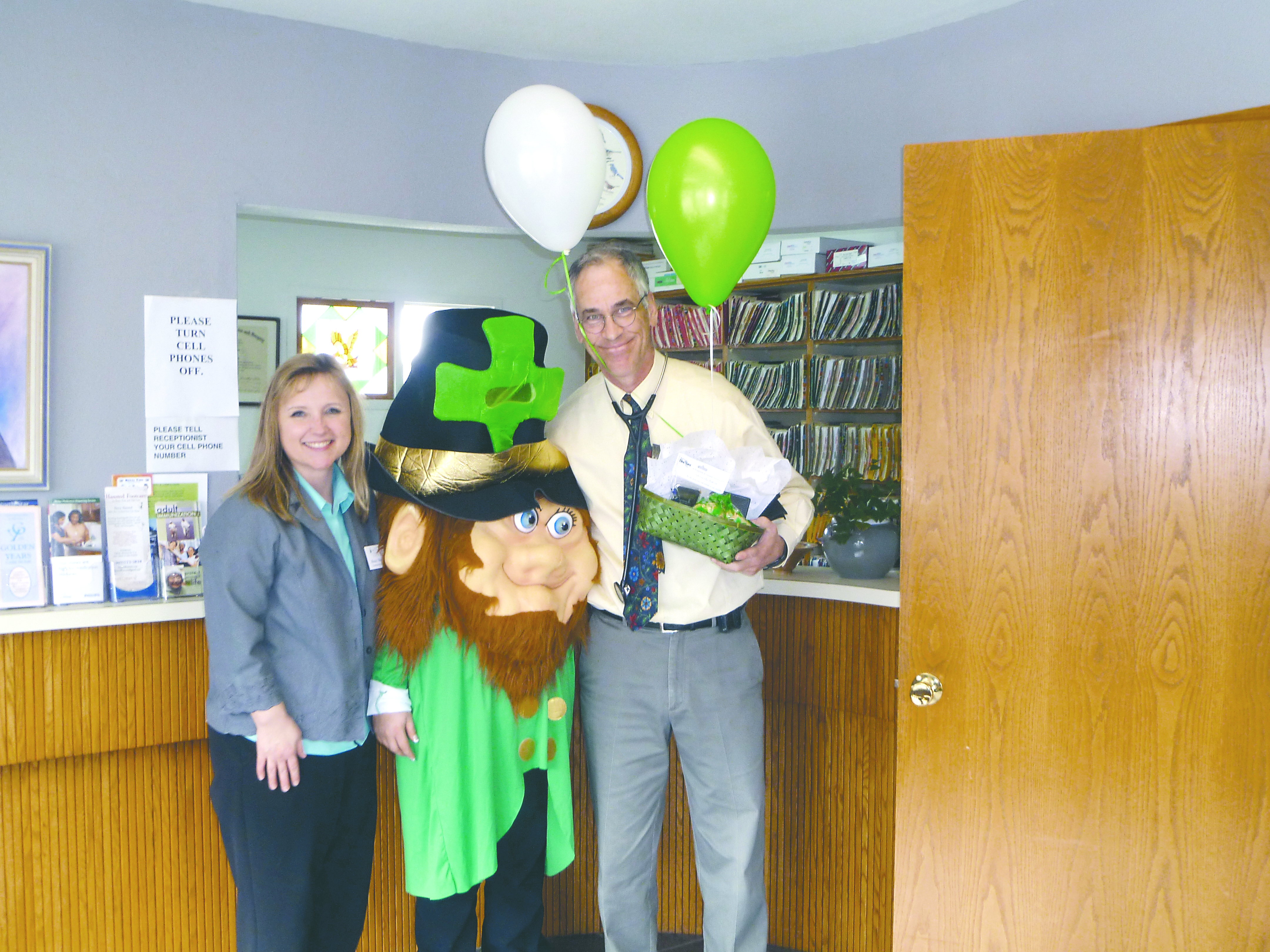 Park View Villas in Port Angeles celebrated St. Patrick's Day a bit early this year