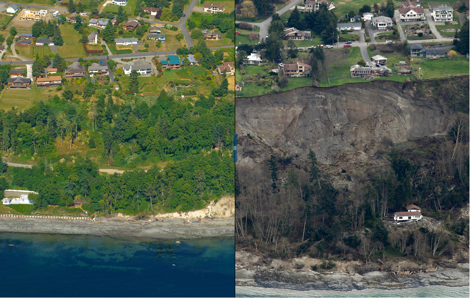 The photo above shows a section of Whidbey Island in 2006