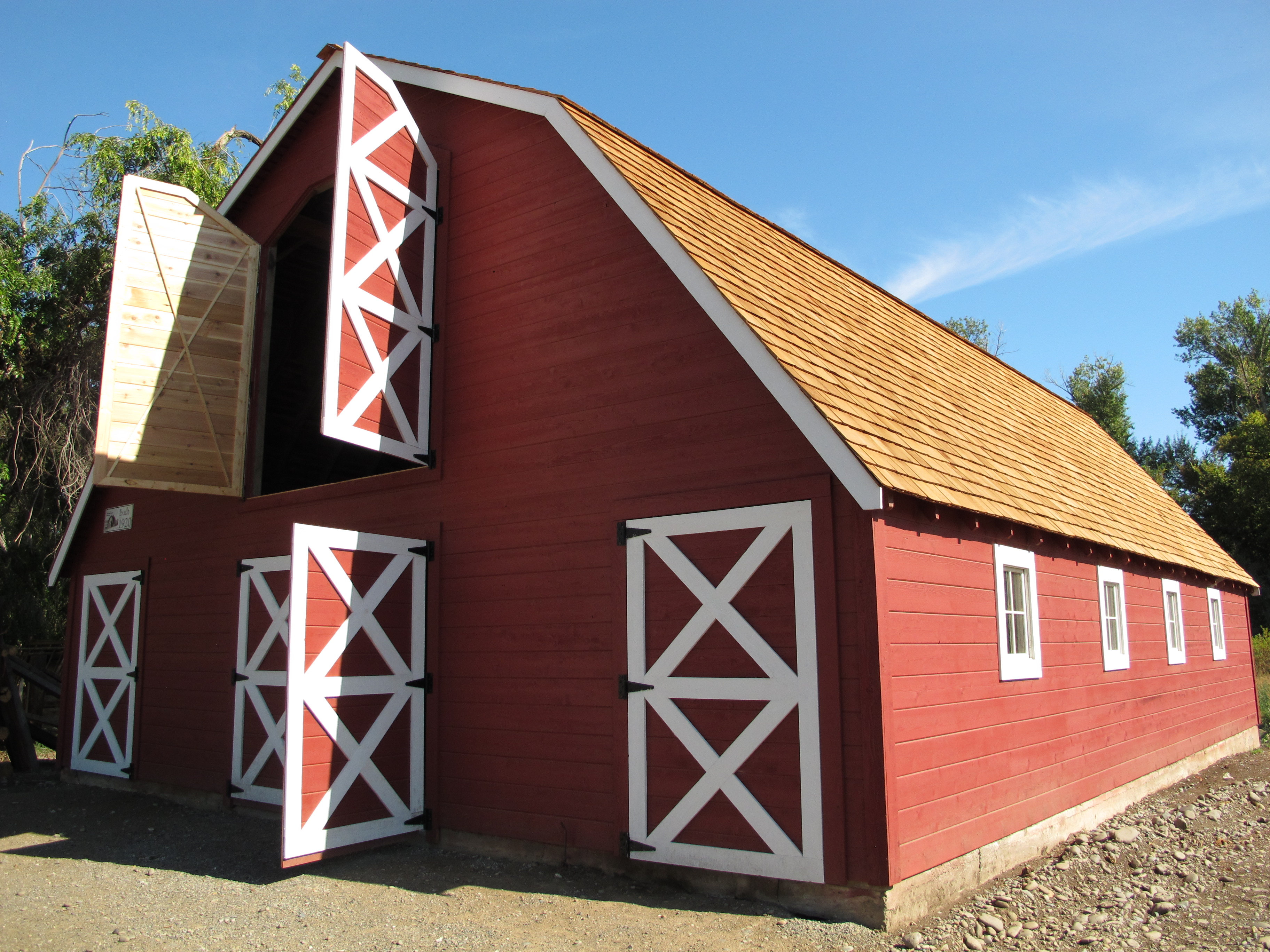 The Parrish family's historic barn in Toppenish is ready for use after a rehabilitation project made possible through a state matching-grant program. The Associated Press