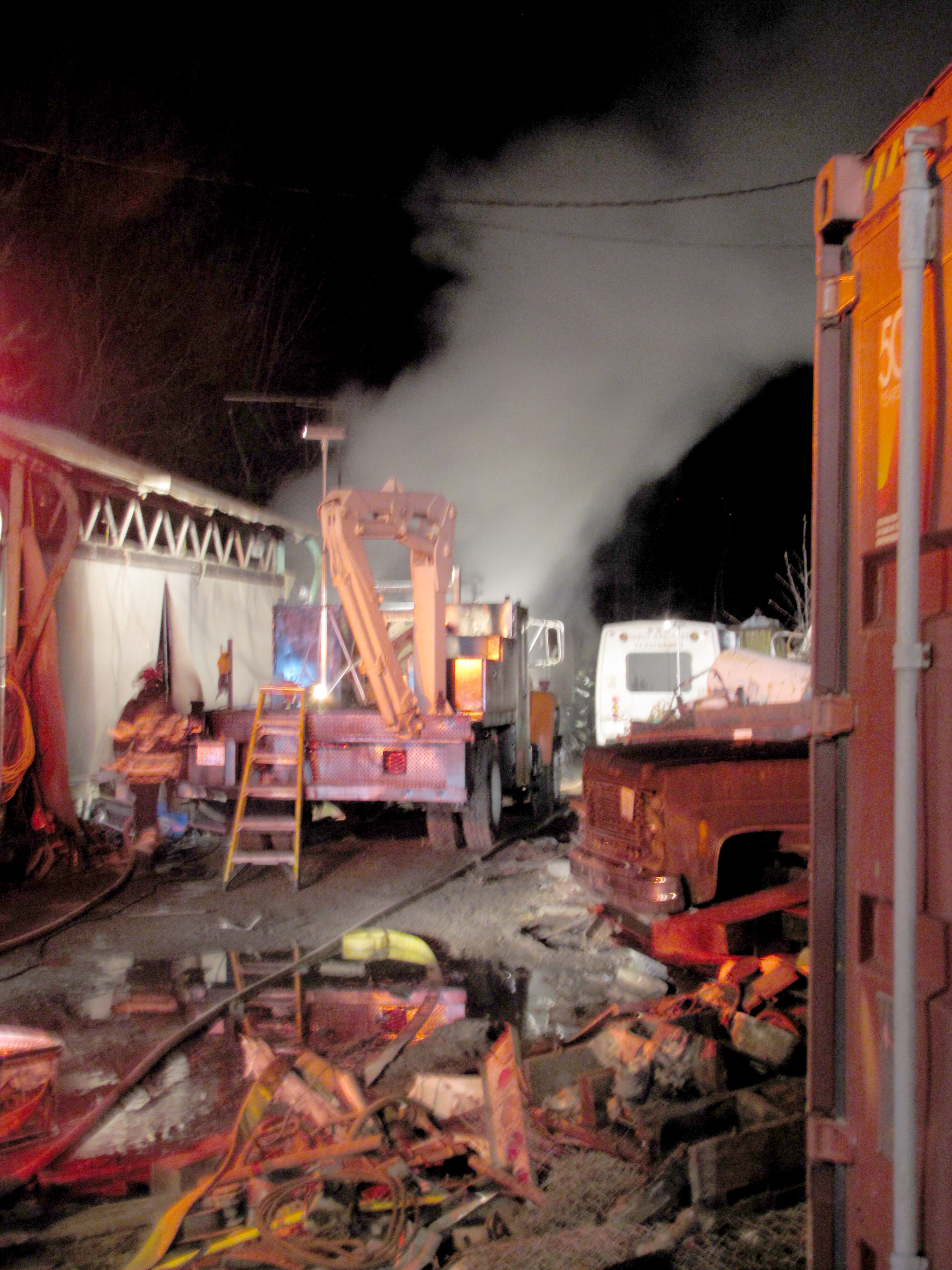 Trailer home burns in Port Angeles junkyard Peninsula Daily News
