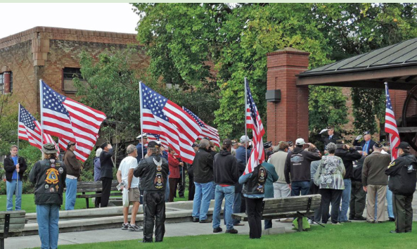 Veterans memorial services in Port Angeles at 1 p.m. today