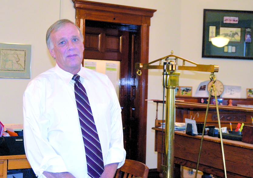 Craddock Verser is stepping down as Jefferson County Superior Court judge today. Charlie Bermant/Peninsula Daily News