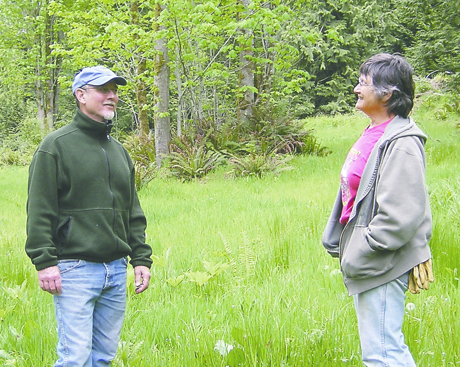 John Warrick and Ruth Jenkins will lead a 1-mile hike of the Discovery Trail Easement property.