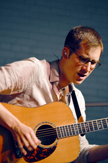 Seattle singer-songwriter is one of the musical performers at Sunday's installment of the Juan de Fuca Festival of the Arts. More are scheduled today. Diane Urbani de la Paz/Peninsula Daily News