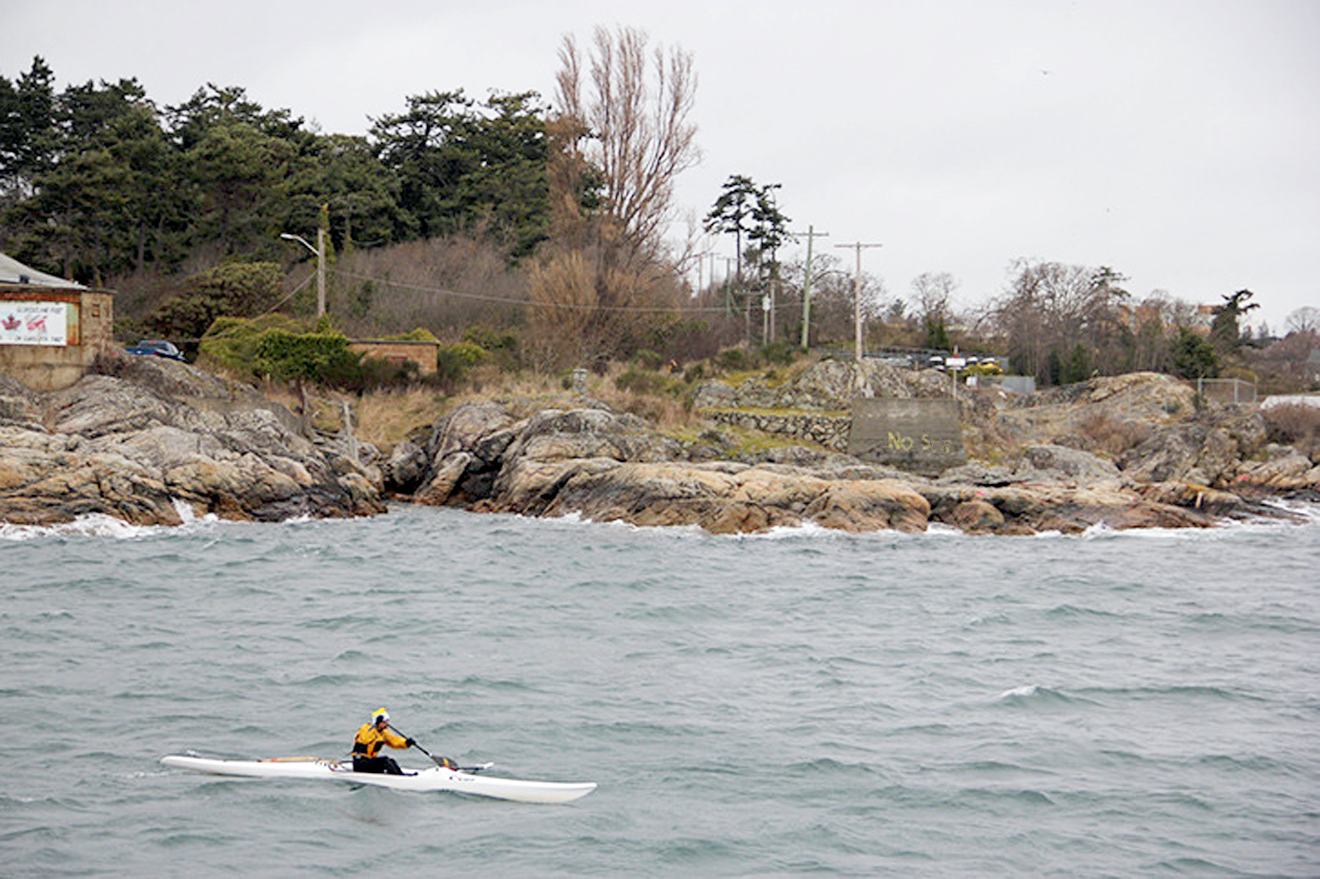 McLoughlin Point at the entrance to Victoria Harbour has been ruled out as a site to build the Victoria region's first sewage treatment plant. Victoria News