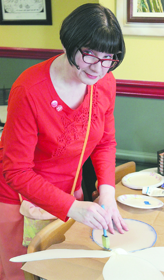 Artist Renne Brock-Richmond will lead a wing-making workshop this Saturday at the Sequim Museum & Arts Center. Renee Mizar
